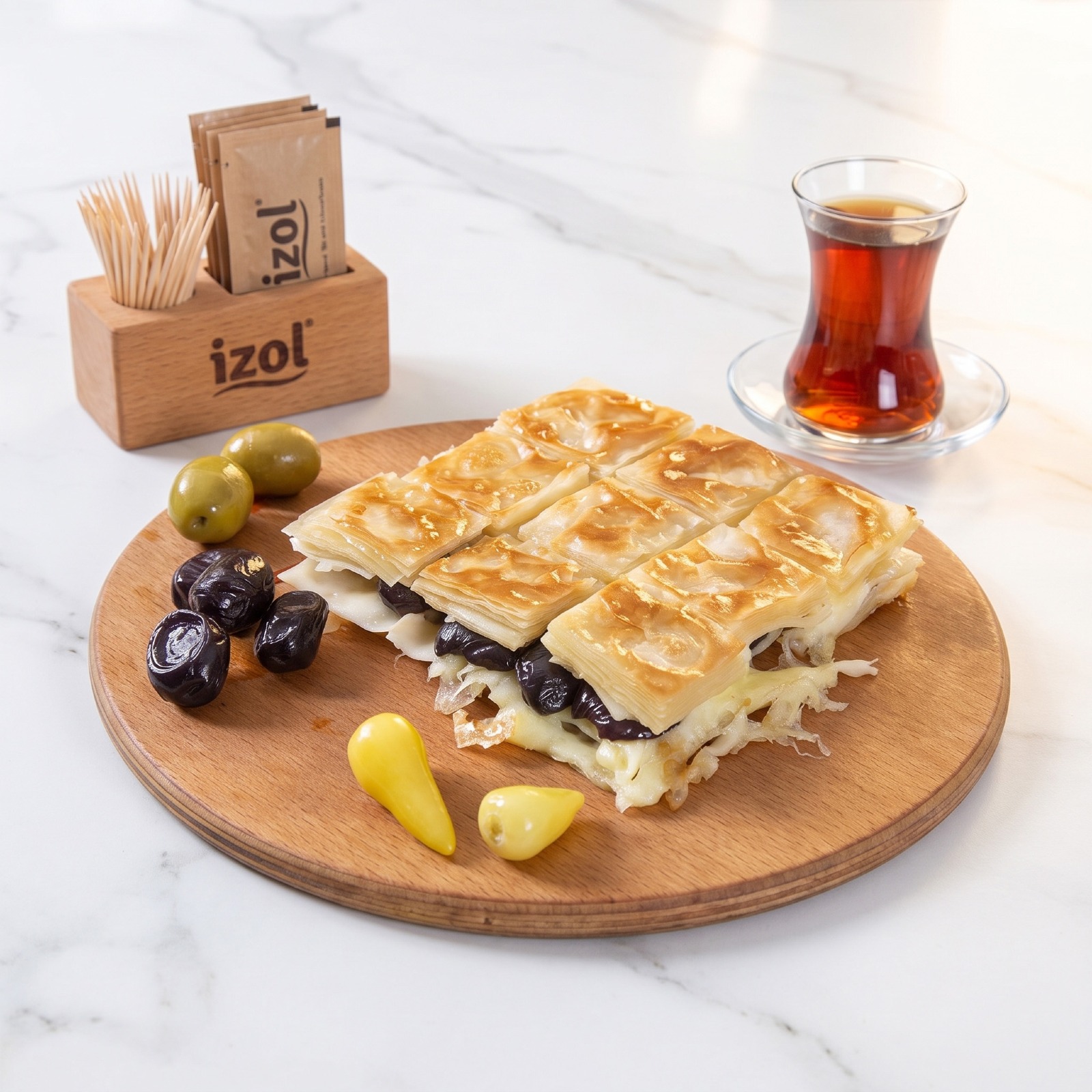 PEYNİR ZEYTİN  SU BÖREĞİ